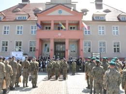 V Opolski Przegląd Musztry Klas Mundurowych w Kędzierzynie Koźlu