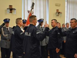 29 nowych policjantów wstąpiło w szeregi opolskiej Policji