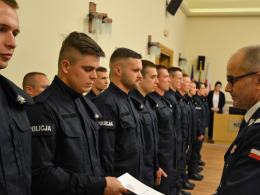 29 nowych policjantów wstąpiło w szeregi opolskiej Policji