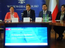 W Urzędzie Wojewódzkim w Opolu rozmawiano o e-receptach i innych usługach elektronicznych