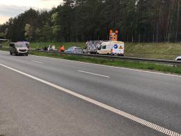 Dwóch motocyklistów zderzyło się na opolskim odcinku A4