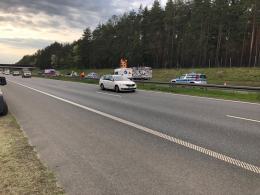 Dwóch motocyklistów zderzyło się na opolskim odcinku A4