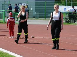 Na stadionie przy ul. Sosnkowskiego rozegrano miejskie zawody sportowo-pożarnicze