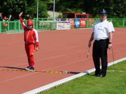 Na stadionie przy ul. Sosnkowskiego rozegrano miejskie zawody sportowo-pożarnicze