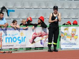 Na stadionie przy ul. Sosnkowskiego rozegrano miejskie zawody sportowo-pożarnicze