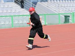 Na stadionie przy ul. Sosnkowskiego rozegrano miejskie zawody sportowo-pożarnicze