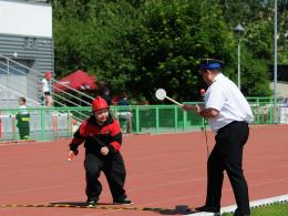 Na stadionie przy ul. Sosnkowskiego rozegrano miejskie zawody sportowo-pożarnicze