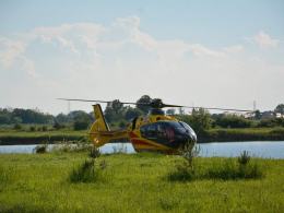 Groźny wypadek w Lewinie Brzeskim, zadysponowano śmigłowiec LPR