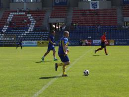 Na stadionie Odry Opole rozegrano mecz Dziennikarze kontra MOSiR