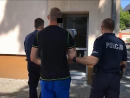Policjanci zatrzymali agresywnego 38 latka