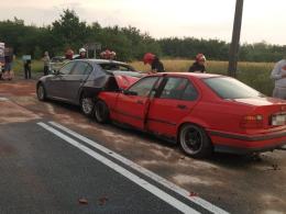 3 auta zderzyły się w Jaczowicach. Jedna osoba ranna