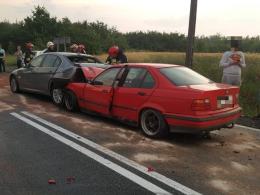 3 auta zderzyły się w Jaczowicach. Jedna osoba ranna