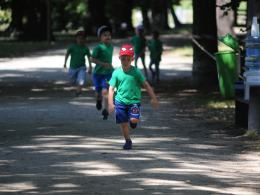 Ponad 300 przedszkolaków przebiegło przez Park Nadodrzański