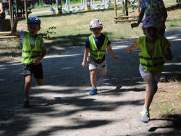 Ponad 300 przedszkolaków przebiegło przez Park Nadodrzański