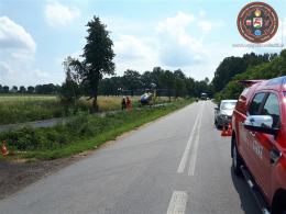 Tragiczny wypadek na trasie Kozłowice - Boroszów. Nie żyje 43-letnia kobieta