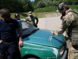 Szkolenie balistyczne opolskich kontrterrorystów