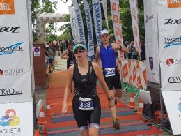 Ponad pół tysiąca zawodników zmierzyło się z triathlonem w Opolu
