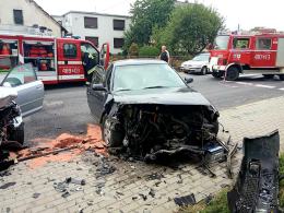5 osób rannych po zderzeniu pojazdów w Łączniku