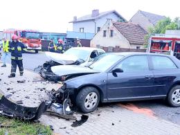 5 osób rannych po zderzeniu pojazdów w Łączniku