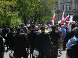 Narodowcy, społecznicy i organizacje przeciwne LGBT zjednoczyły się w kontrmanifestacji