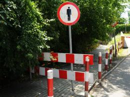 Przeprawa pod wiaduktem zamknięta od 1,5 roku. Co z inwestycją?