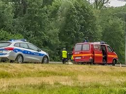 Niedzielny wypadek ukraińskiego autobusu. Kierowca usłyszał zarzuty