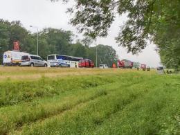 Niedzielny wypadek ukraińskiego autobusu. Kierowca usłyszał zarzuty