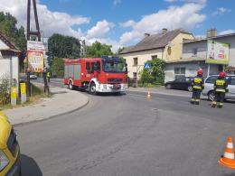 Jedna osoba została ranna w zderzeniu pojazdów na skrzyżowaniu Prószkowskiej z Odrodzenia