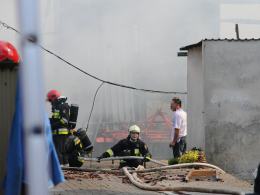 20 krów spłonęło podczas pożaru stodoły w Chróścinie