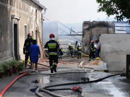 20 krów spłonęło podczas pożaru stodoły w Chróścinie
