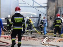 20 krów spłonęło podczas pożaru stodoły w Chróścinie