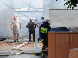 20 krów spłonęło podczas pożaru stodoły w Chróścinie