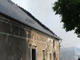 20 krów spłonęło podczas pożaru stodoły w Chróścinie