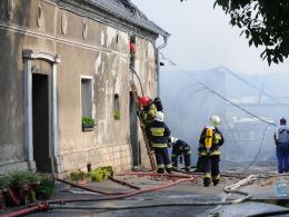 20 krów spłonęło podczas pożaru stodoły w Chróścinie