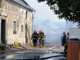 20 krów spłonęło podczas pożaru stodoły w Chróścinie