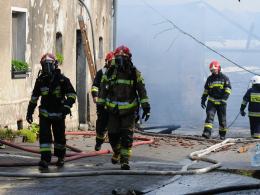 20 krów spłonęło podczas pożaru stodoły w Chróścinie