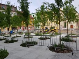 Rewitalizacja Placu św. Sebastiana. Jak idą prace?