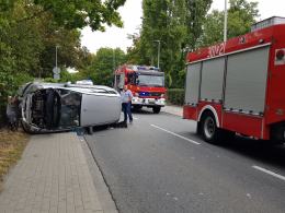 Wymuszenie pierwszeństwa przyczyną zderzenia na Rejtana