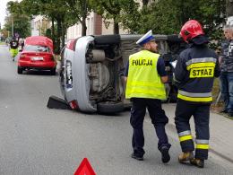 Wymuszenie pierwszeństwa przyczyną zderzenia na Rejtana