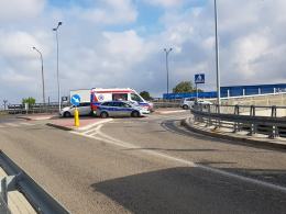 Potrącenie rowerzystki na skrzyżowaniu Ozimskiej z Rejtana w Opolu