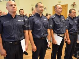 Nagrodzeni za wzorową służbę