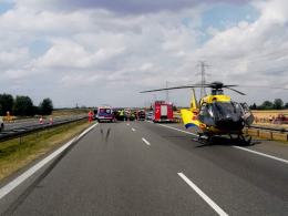 Niebezpiecznie na drogach. Zderzenia na A4
