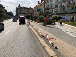 Pijana 45-latka rozbiła auto w centrum miasta