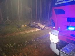 BMW dachowało na autostradzie A4