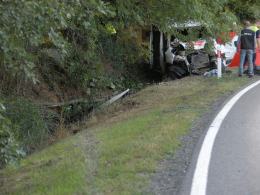 Tragiczny wypadek busa na DK45