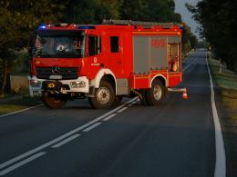 Tragiczny wypadek busa na DK45
