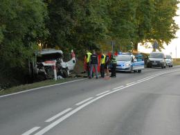 Tragiczny wypadek busa na DK45