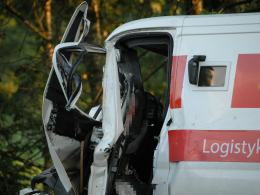 Tragiczny wypadek busa na DK45