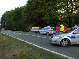 Tragiczny wypadek busa na DK45