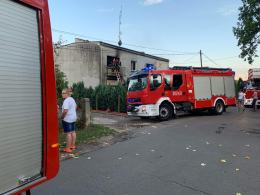 Pożar mieszkania w Niewodnikach 